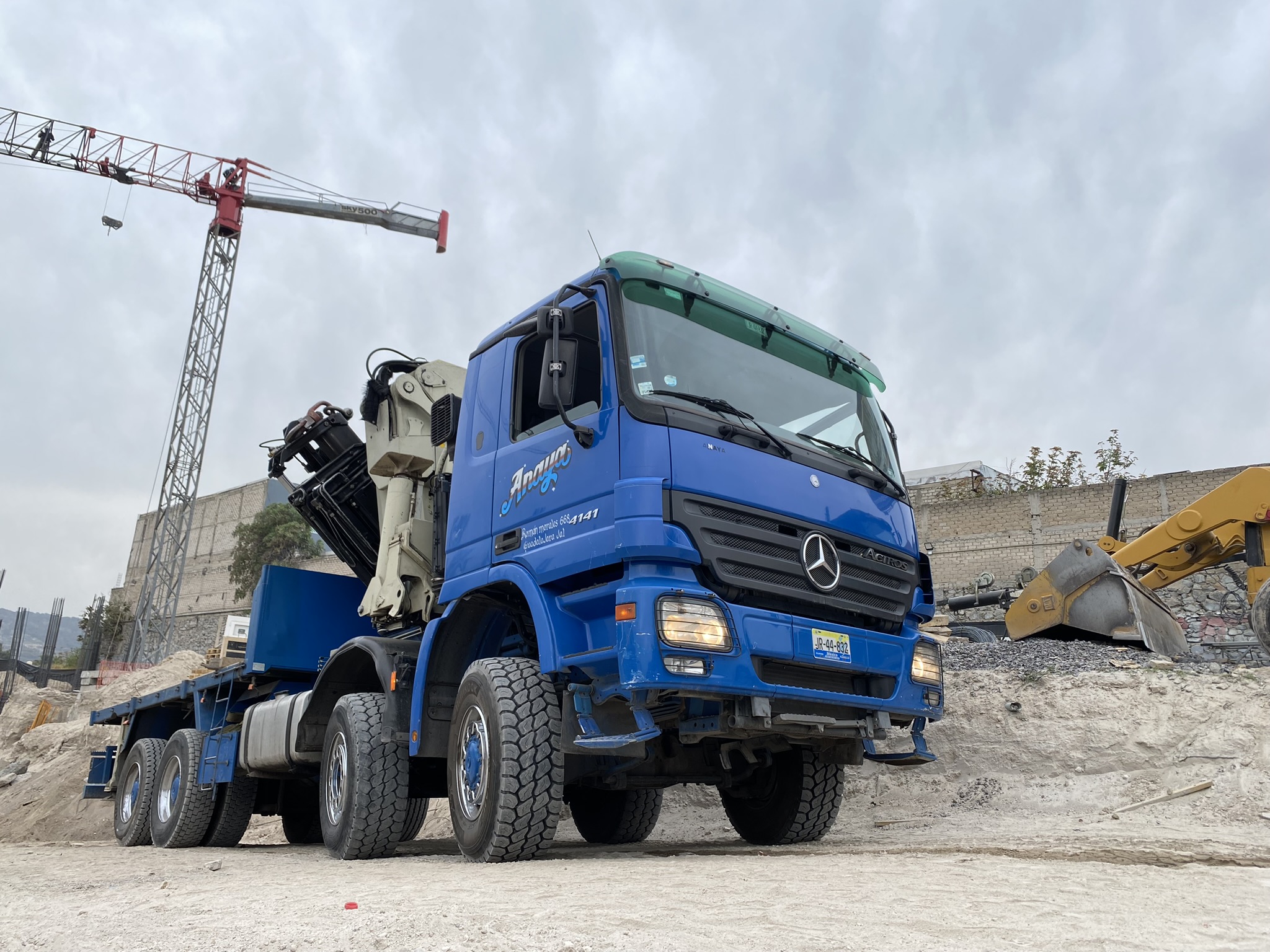 Renta de Grúas Anaya en Guadalajara